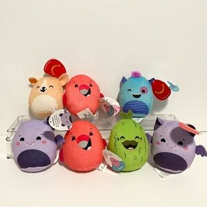 2025 McDonald's Canada Squishmallows Happy Meal Set of 7 Plush Toys Squishmallow